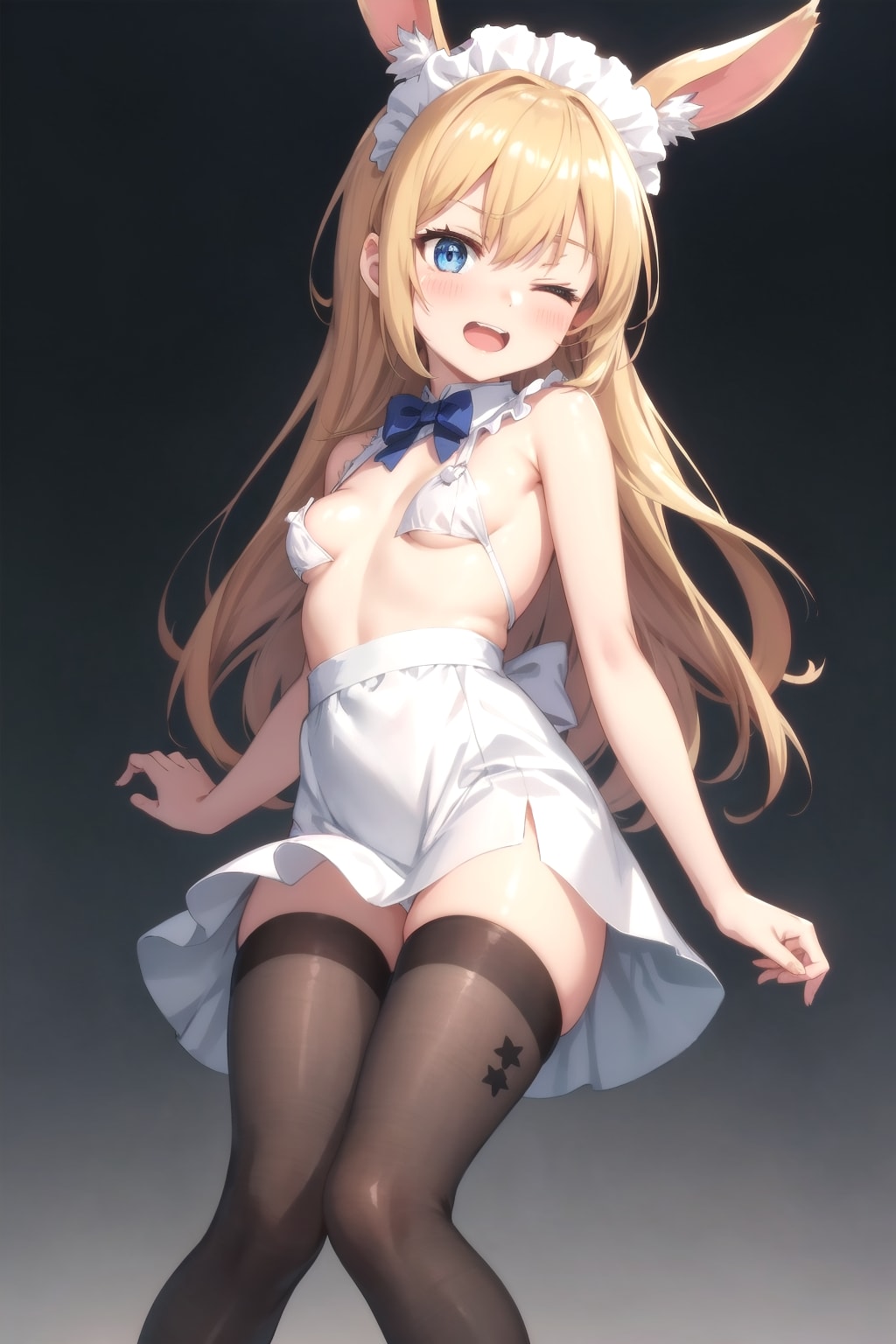 白うさぎの愛梨紗ちゃん