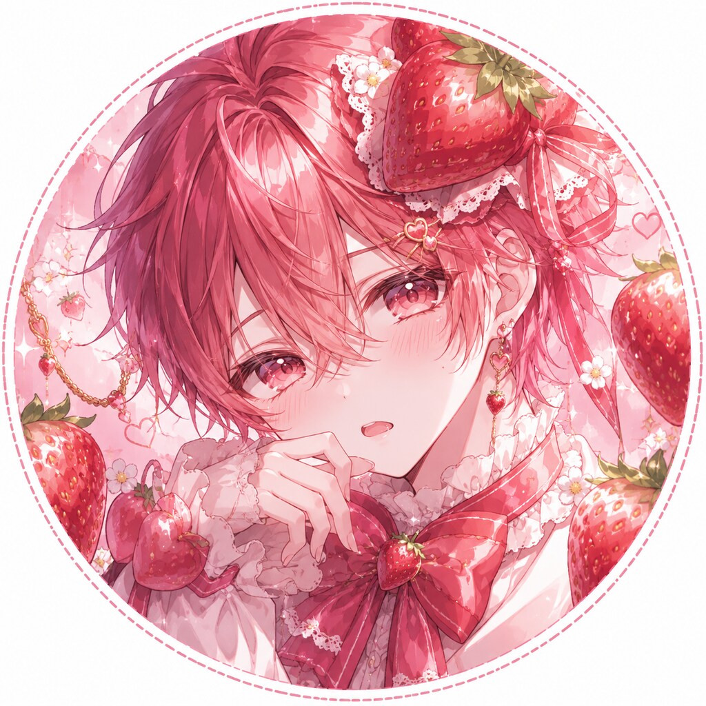 スイーツ(フルーツ)のイケメン擬人化