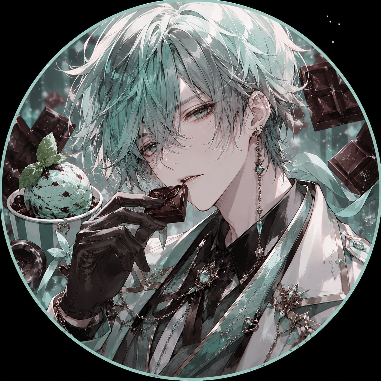 スイーツ(フルーツ)のイケメン擬人化