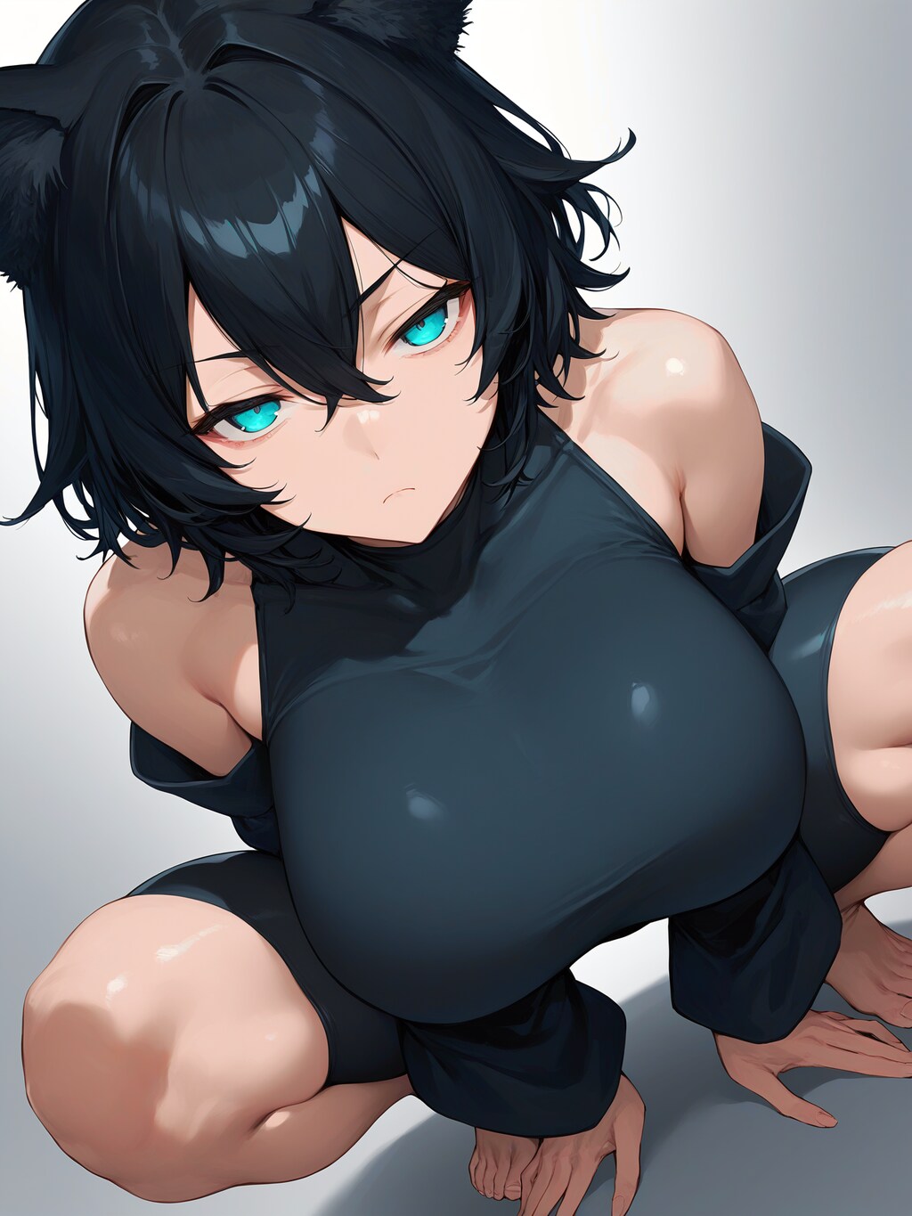 メス犬のポーズ