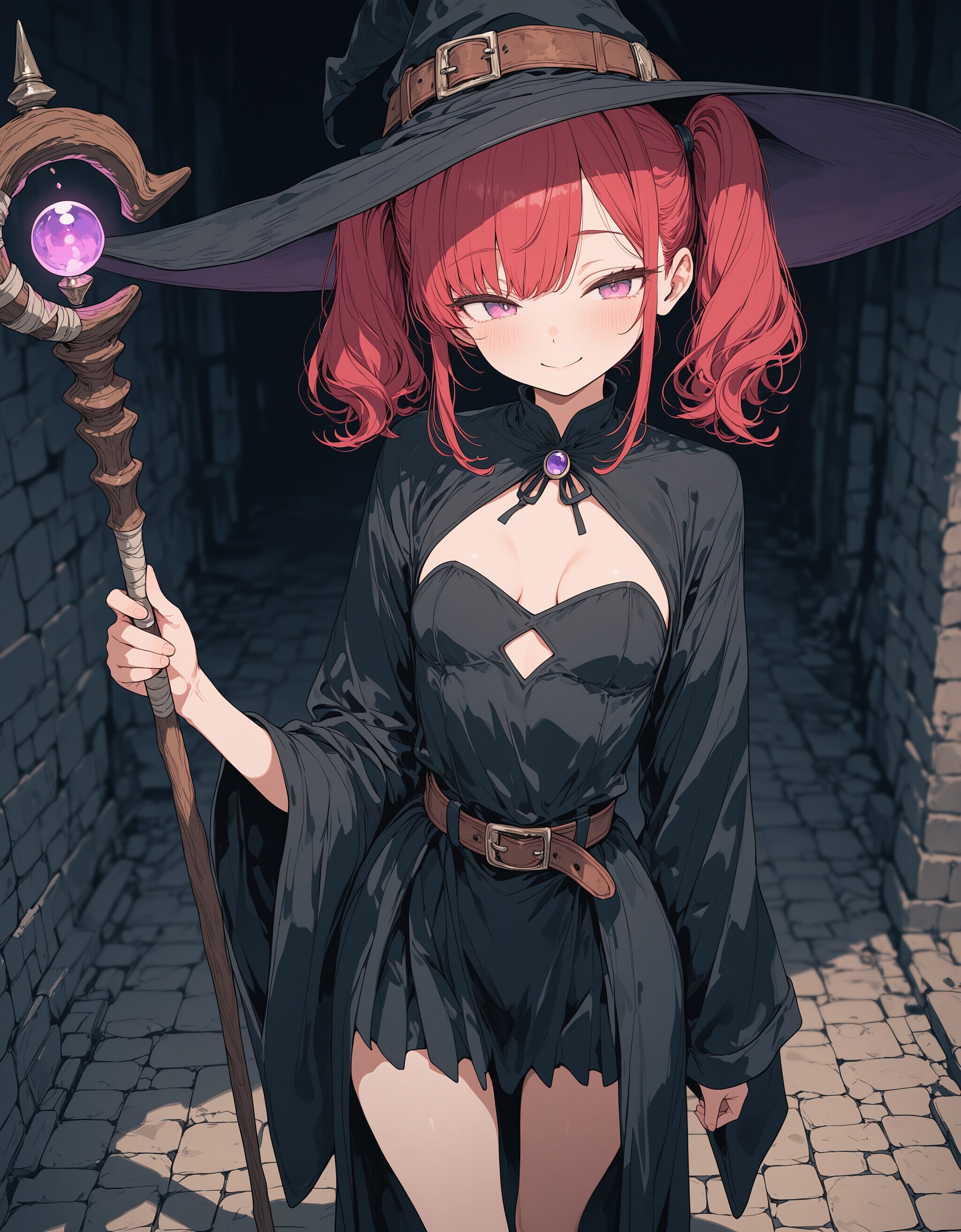 魔法使い少女が触手に負けるお話　その1