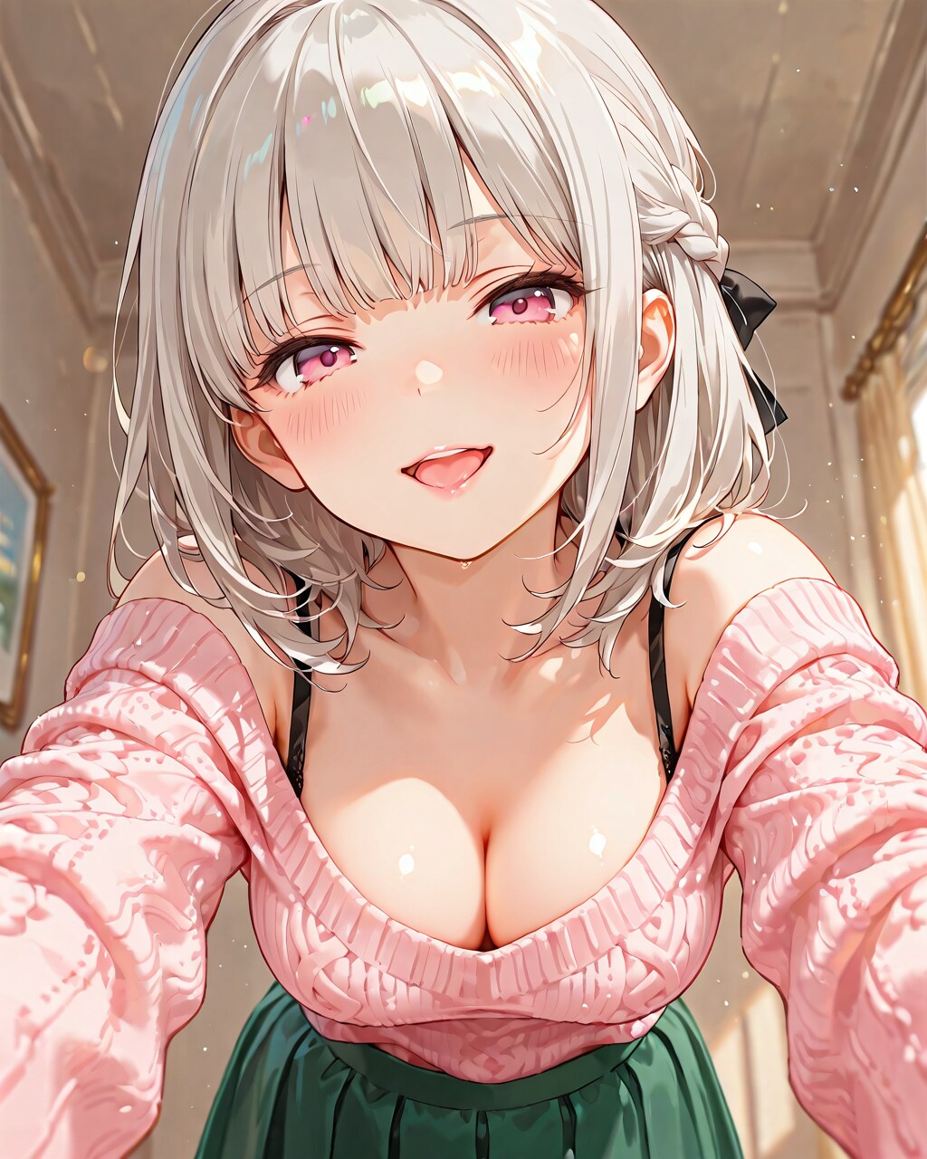 セーターお姉さん(おはよう#167）