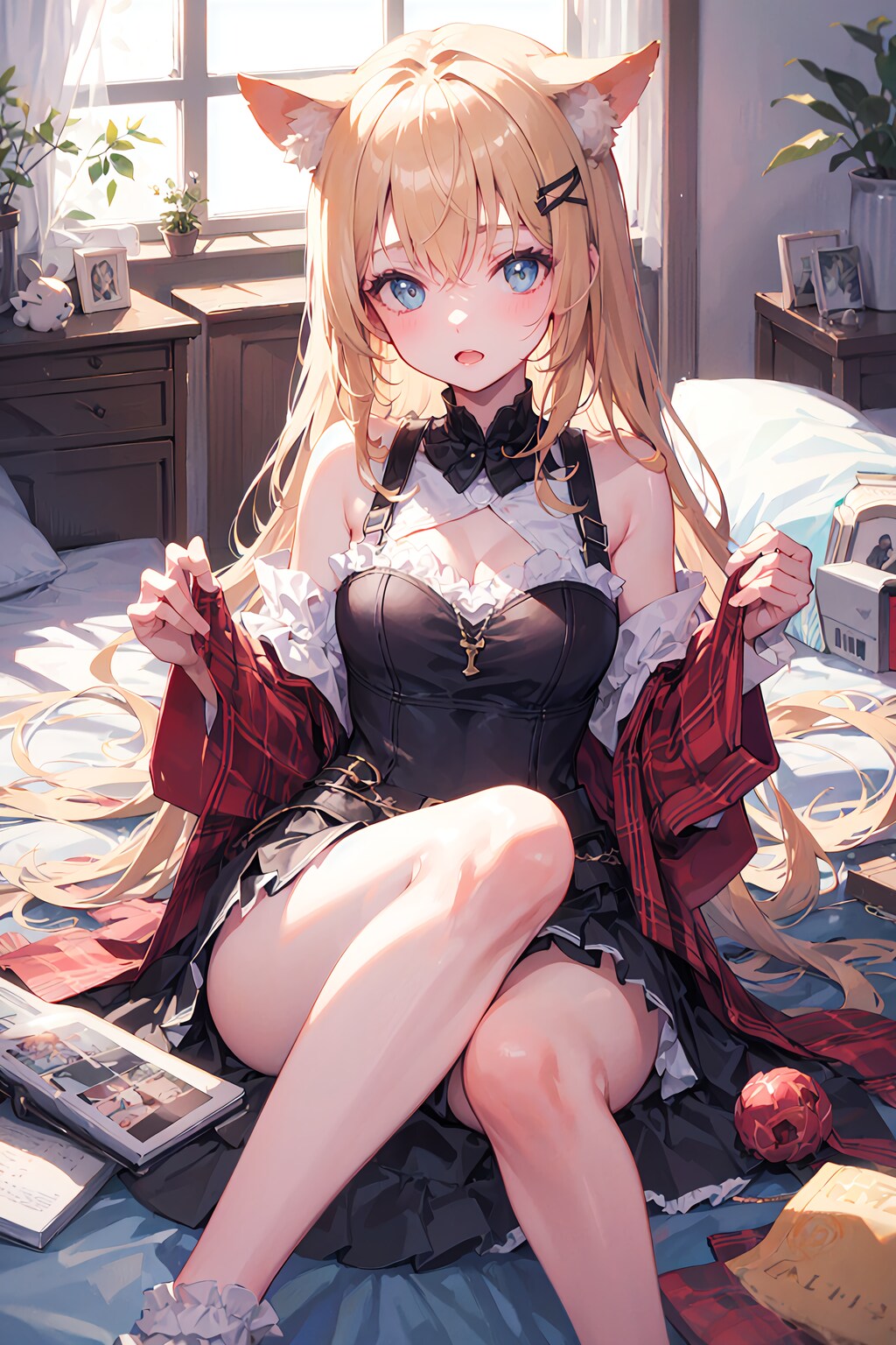 金髪ねこみみちゃん