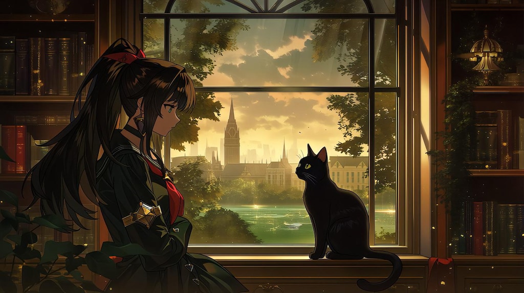 黒猫と君