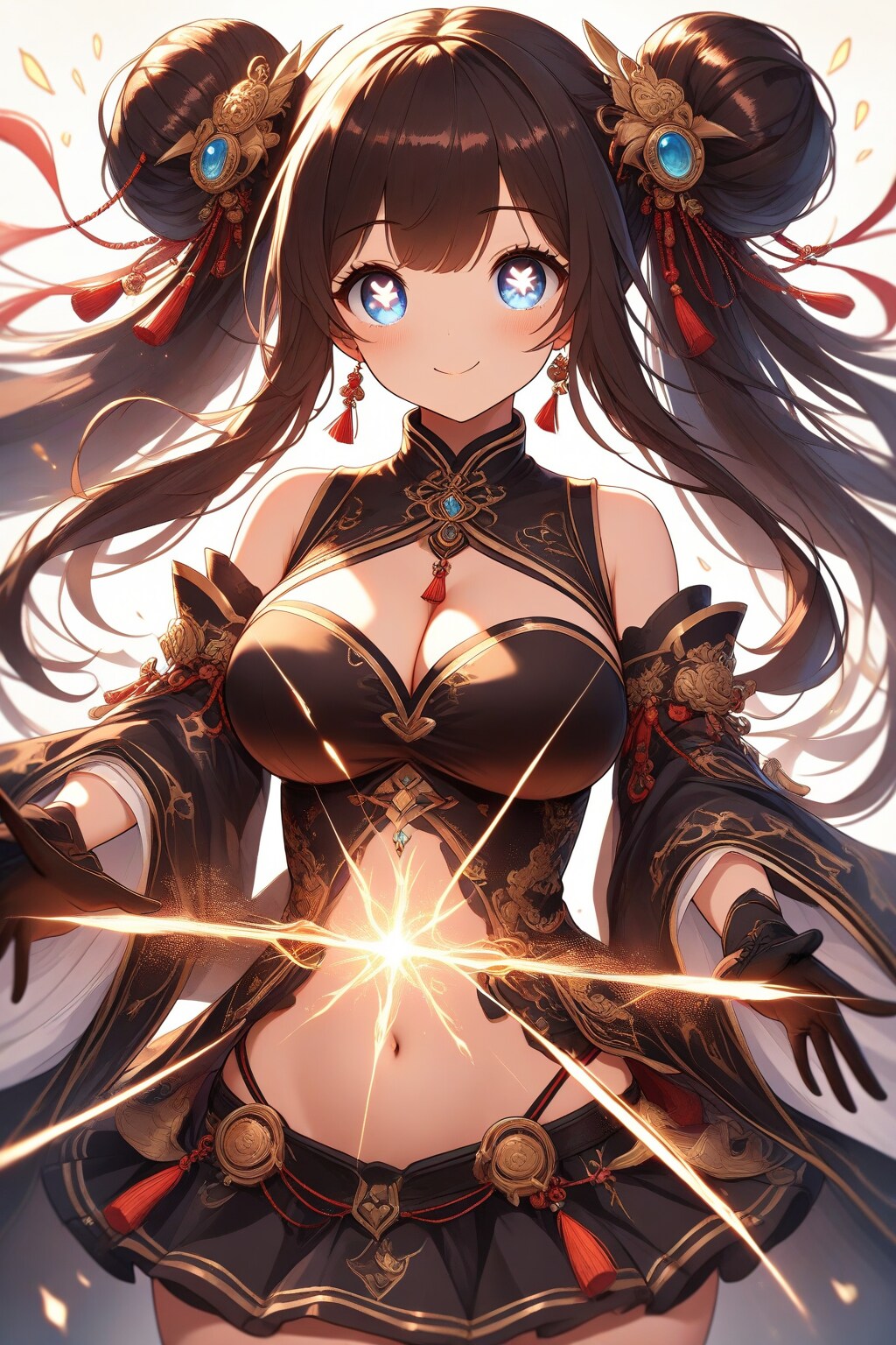 チャイナドレスの女の子