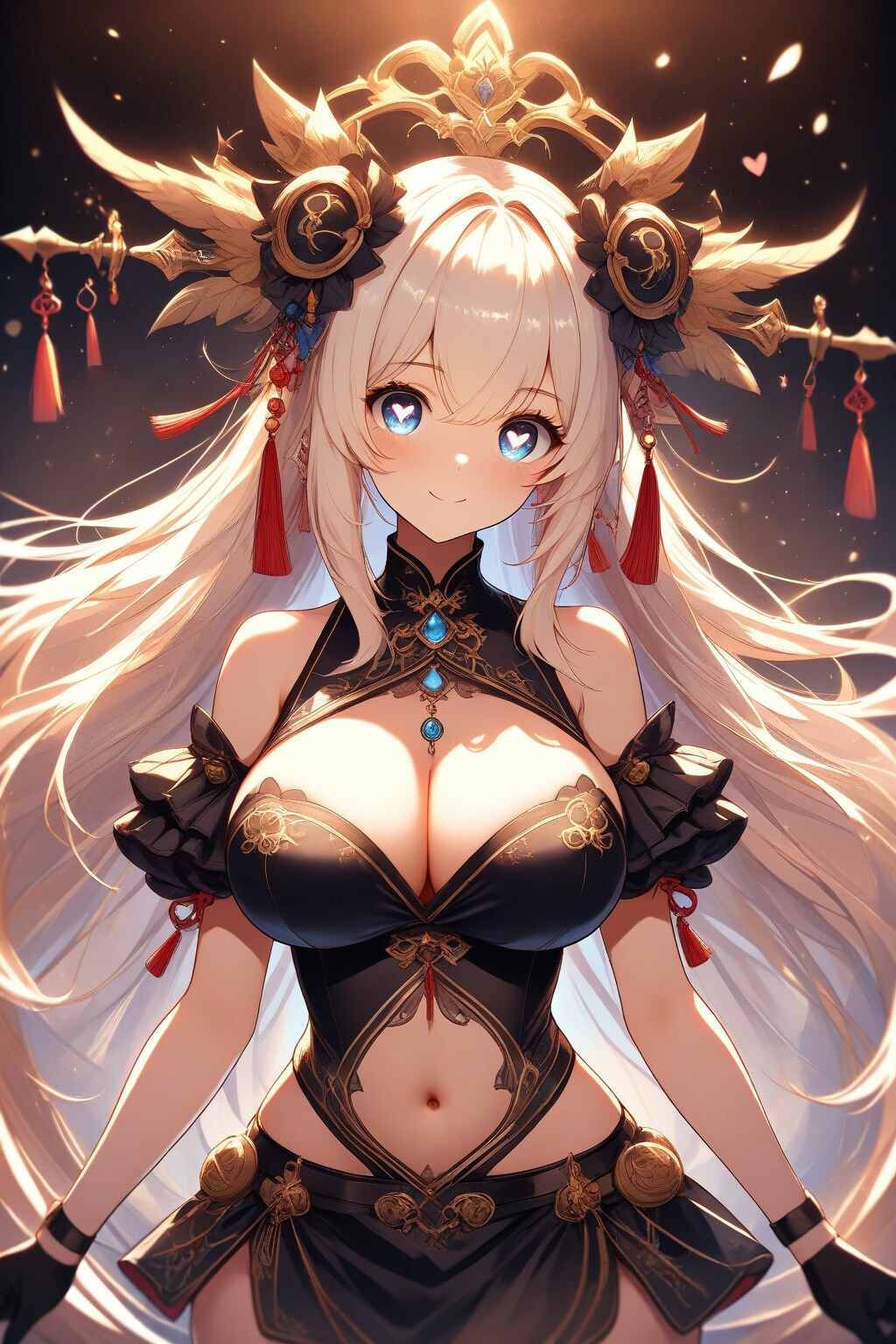 チャイナドレスの女の子