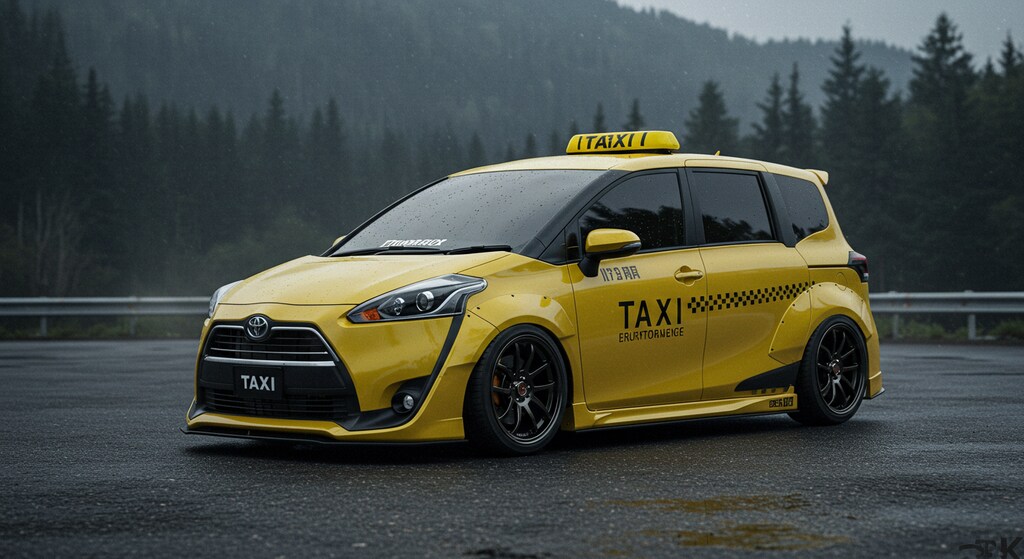 シエンタイエロータクシー