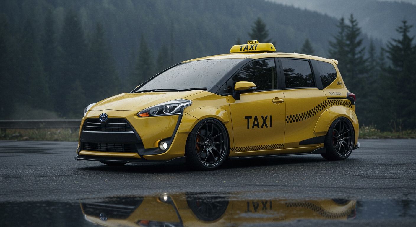 シエンタイエロータクシー | の人気AIイラスト・グラビア