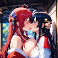 巨乳巫女② 3枚目