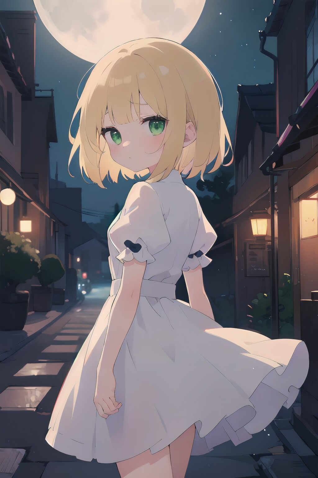 夜の帰り道
