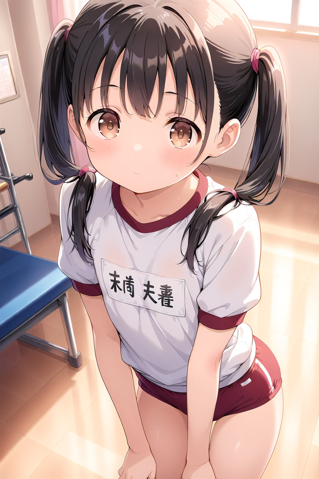 体操服美少女