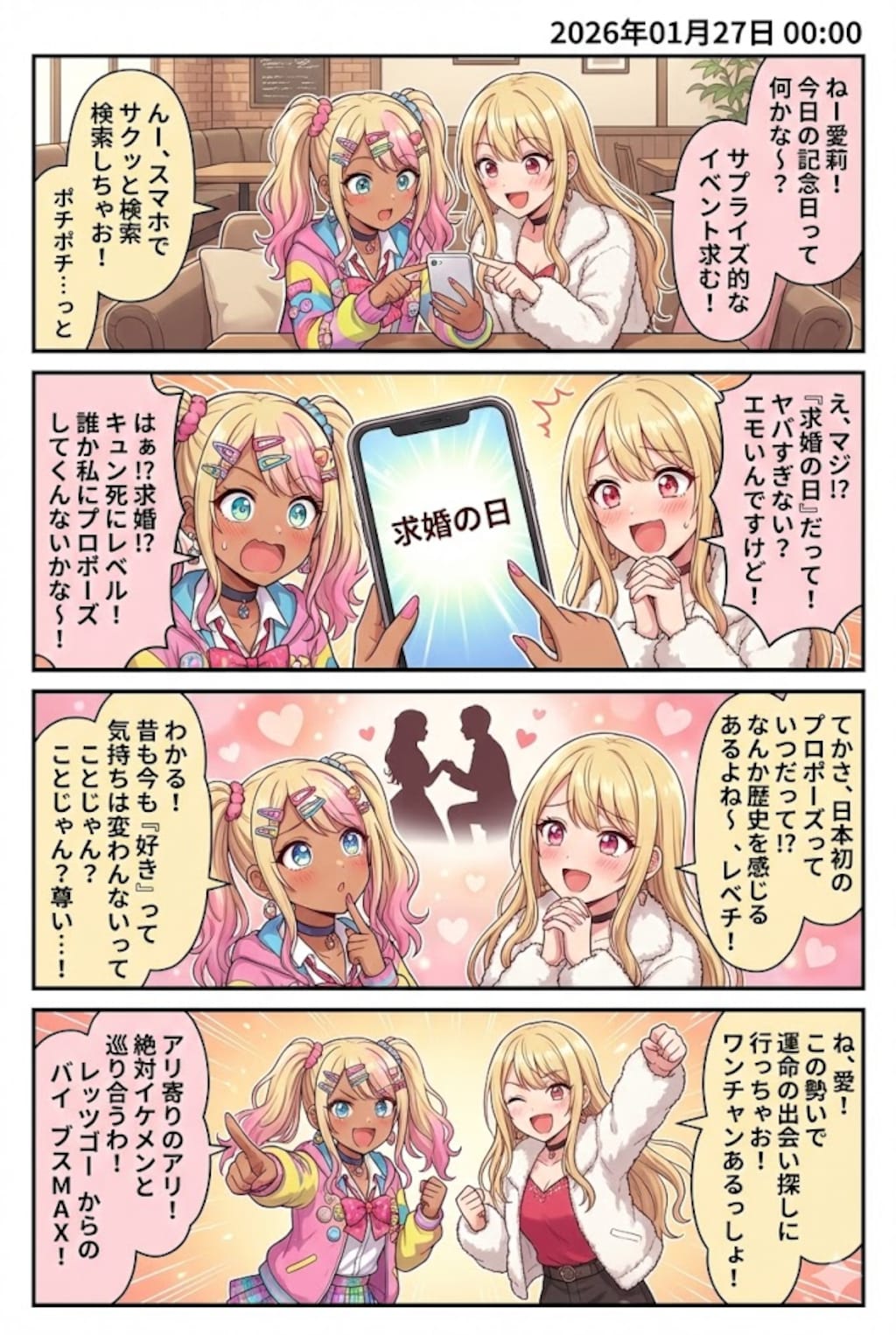 毎日漫画0時　今日は何の日