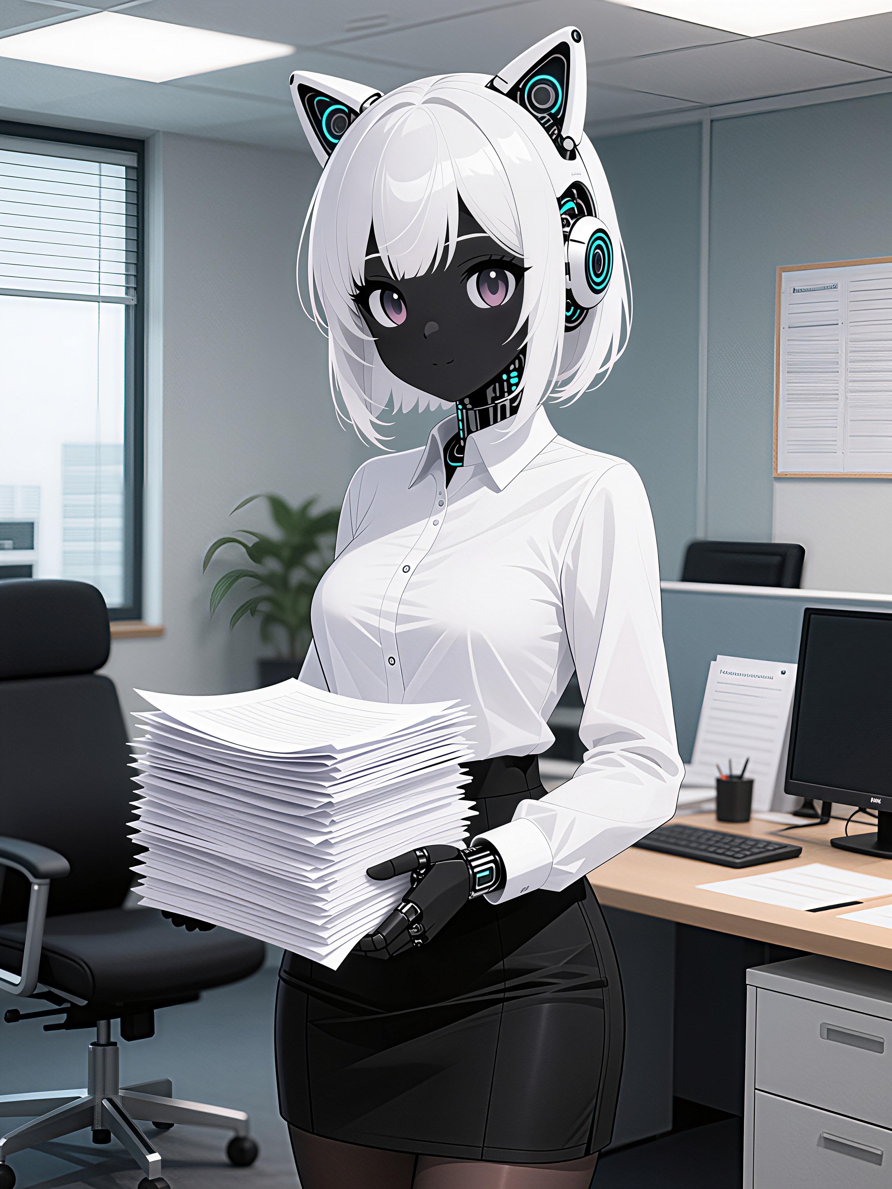 メカ娘4702号 | の人気AIイラスト・グラビア