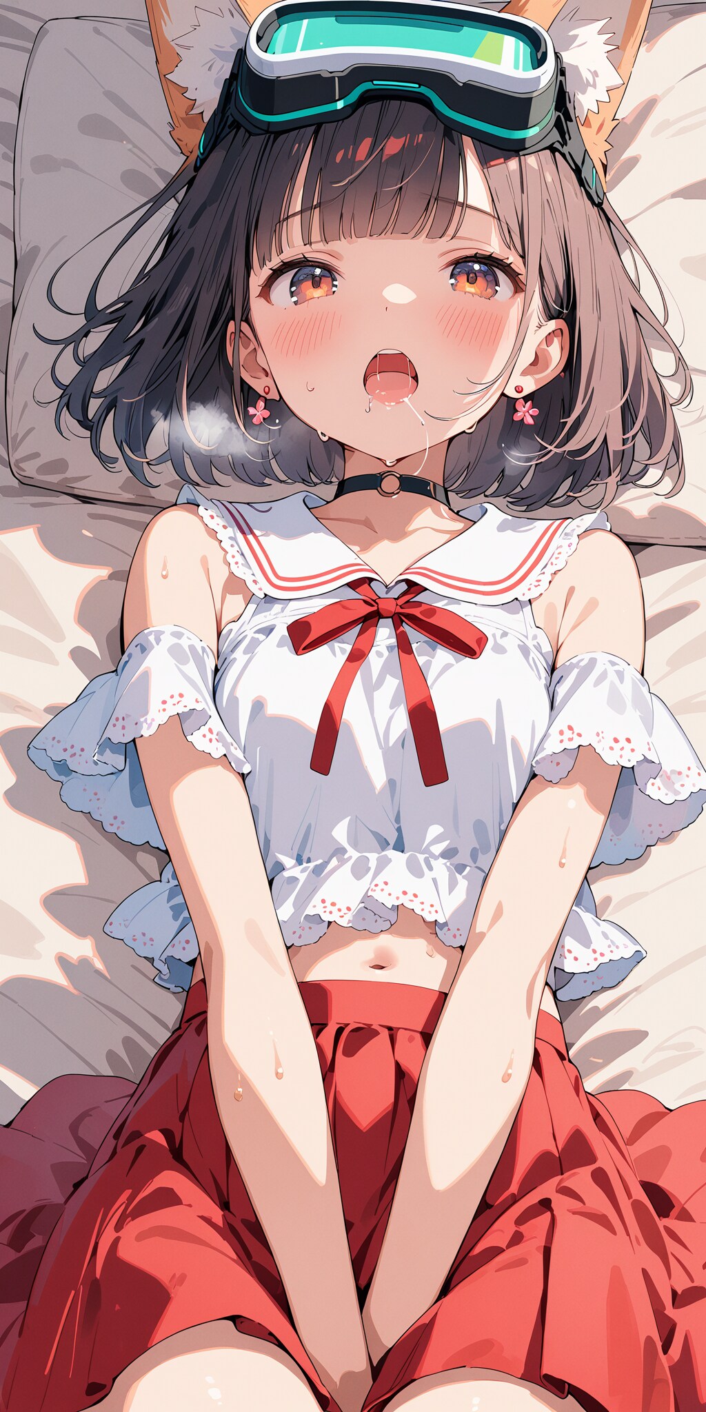 花子ちゃんはVRヘッドセットでナニをしてるのカナ？