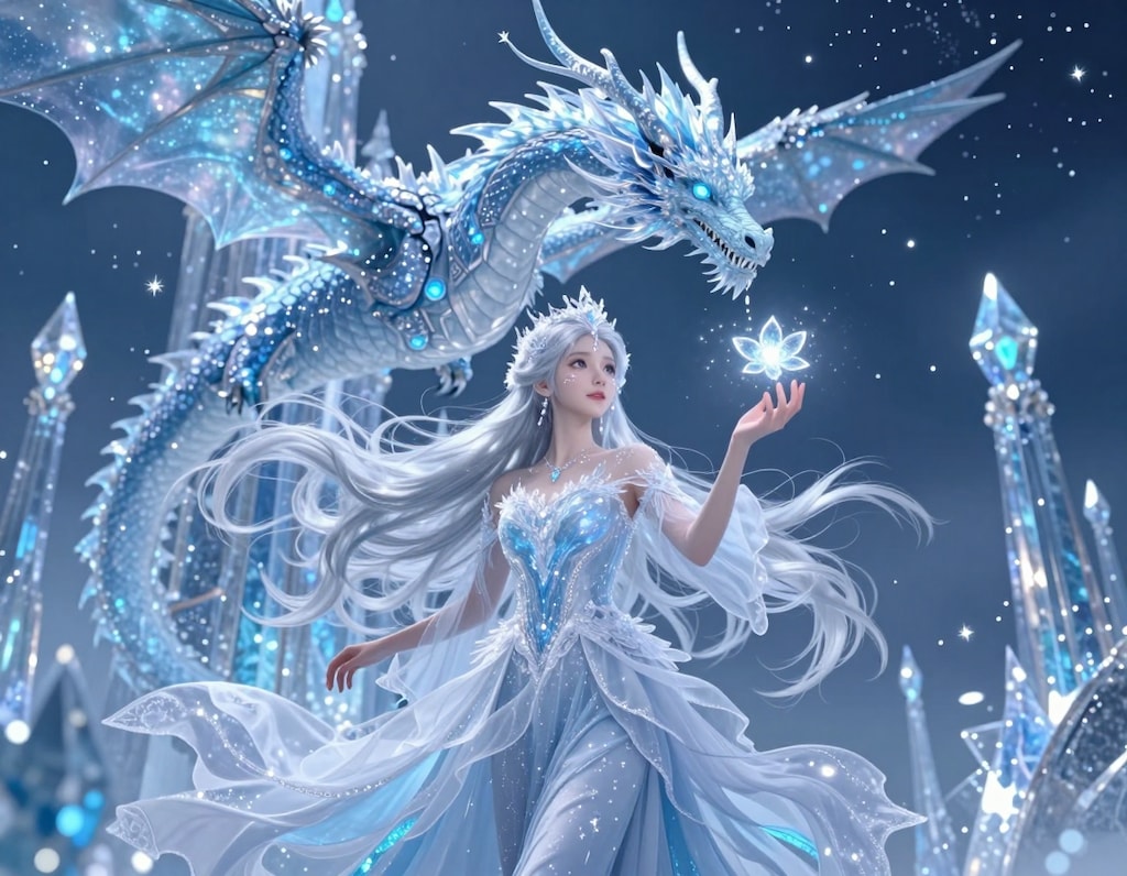 クリスタルの女王と永遠のドラゴン