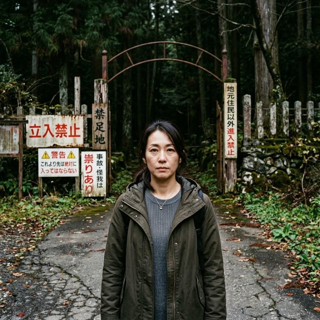 禁足地の入り口