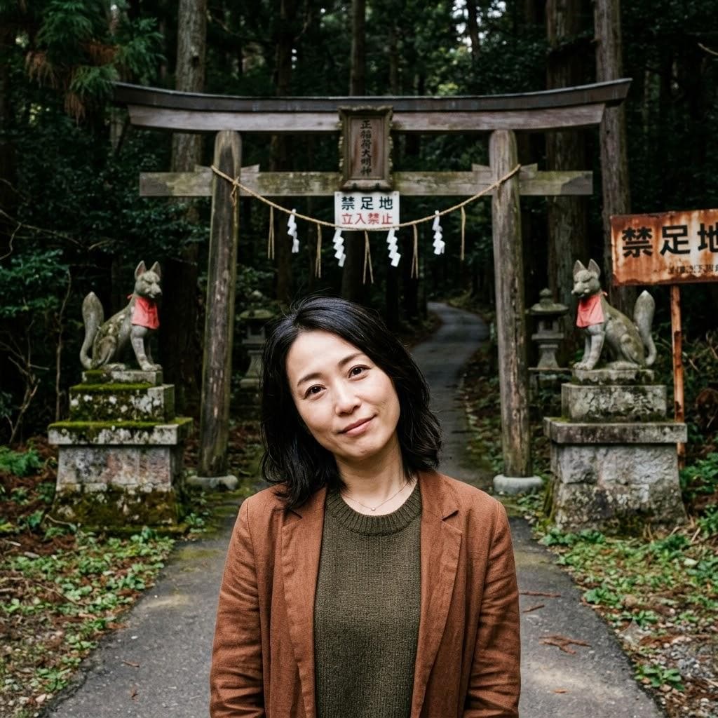 禁足地の入り口
