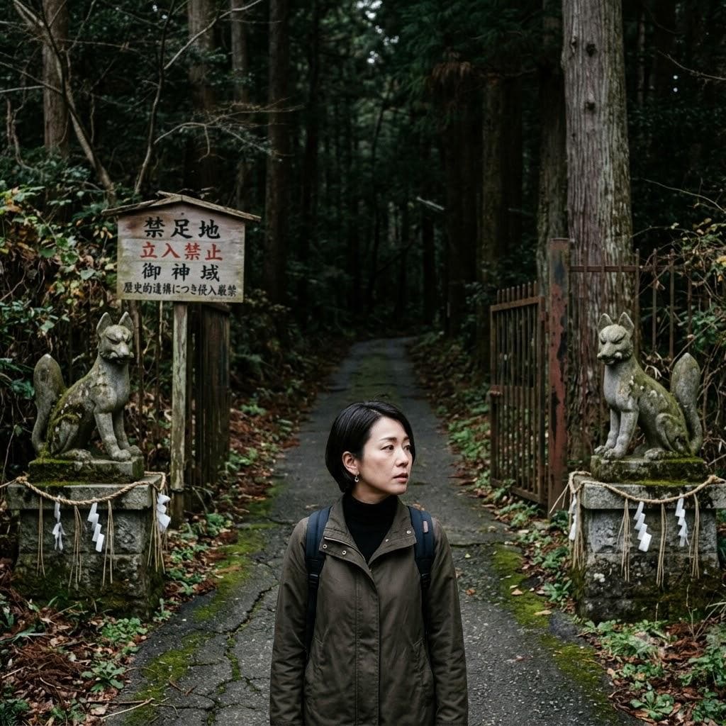 禁足地の入り口