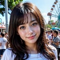 胸見せチャレンジ(遊園地編) 7枚目