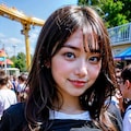 胸見せチャレンジ(遊園地編) 12枚目