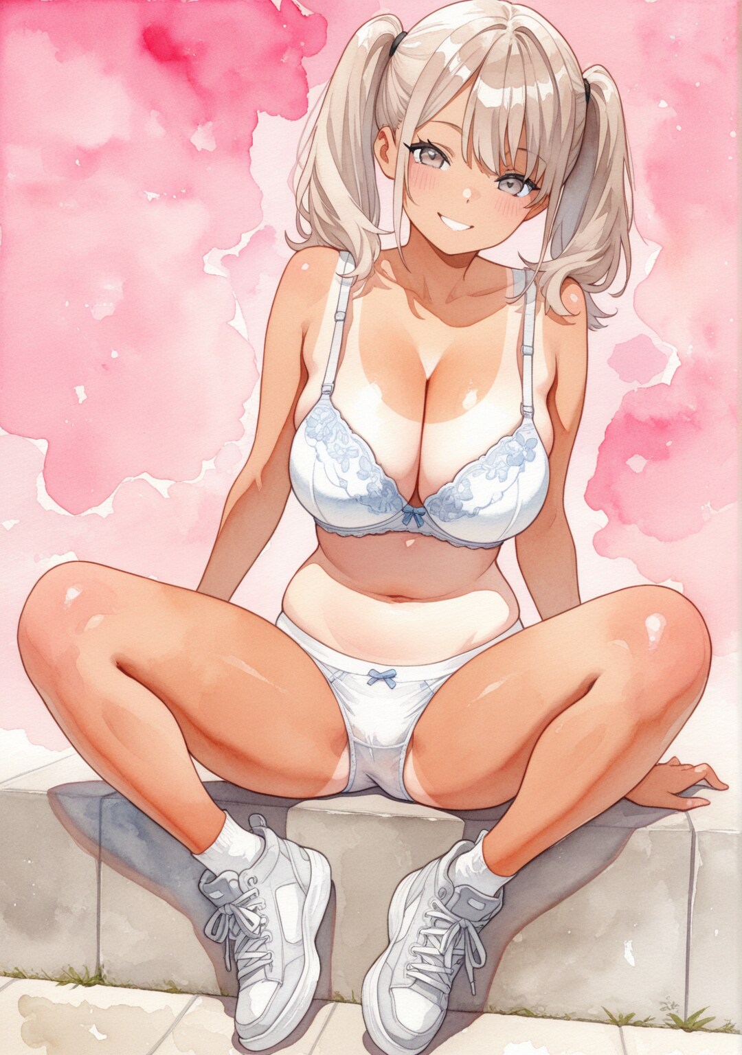 外で何するのかな？♡