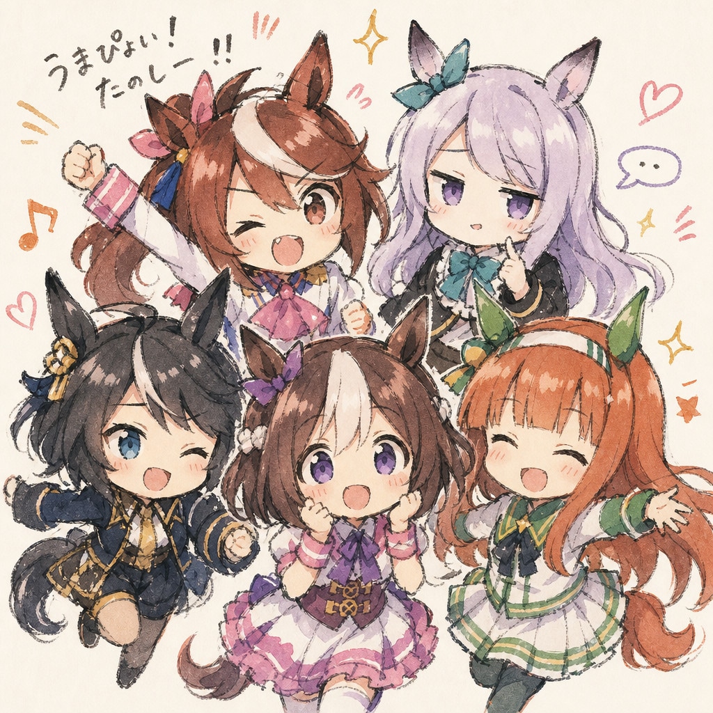 色紙風ウマ | の人気AIイラスト・グラビア