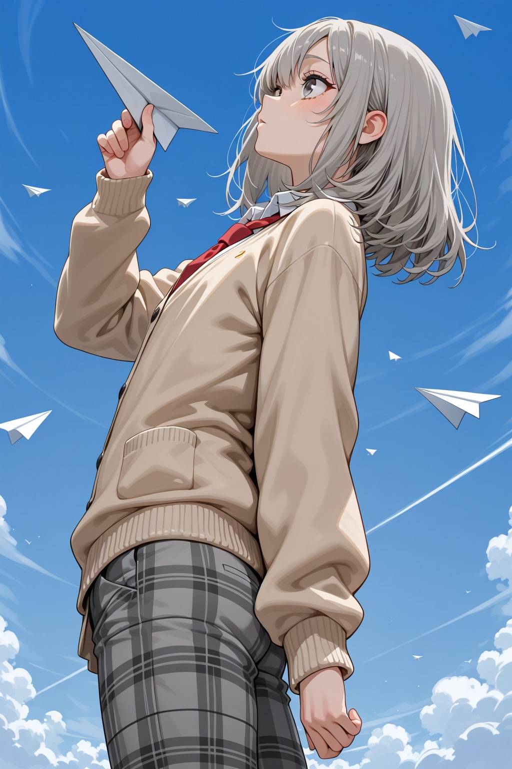 目指す空は | の人気AIイラスト・グラビア