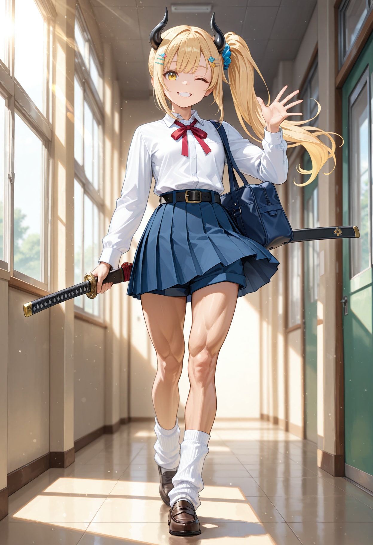 放課後の女鬼高生さん