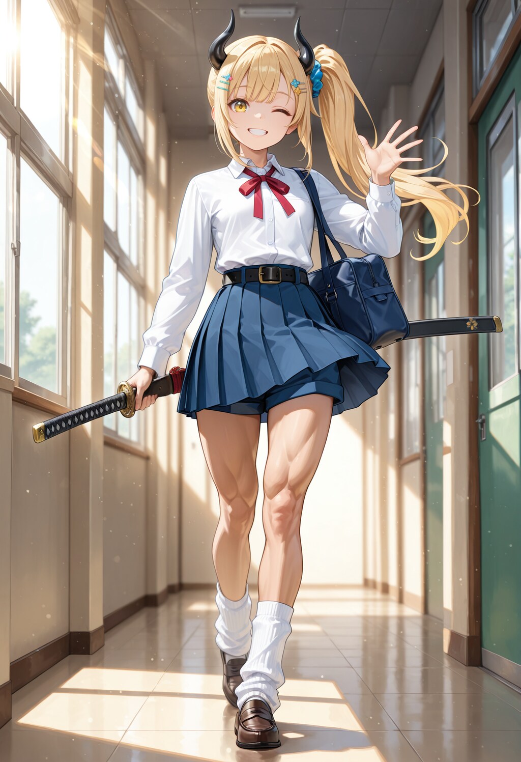 放課後の女鬼高生さん