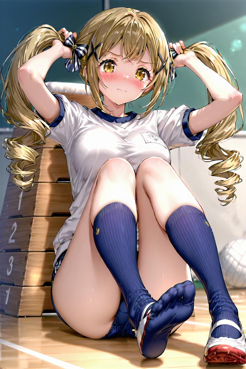 手ツインテ