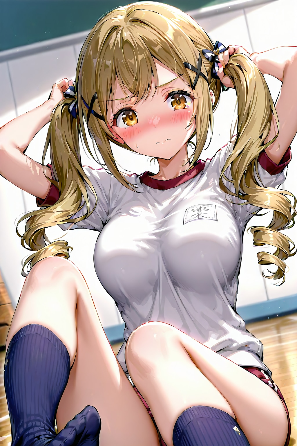 手ツインテ