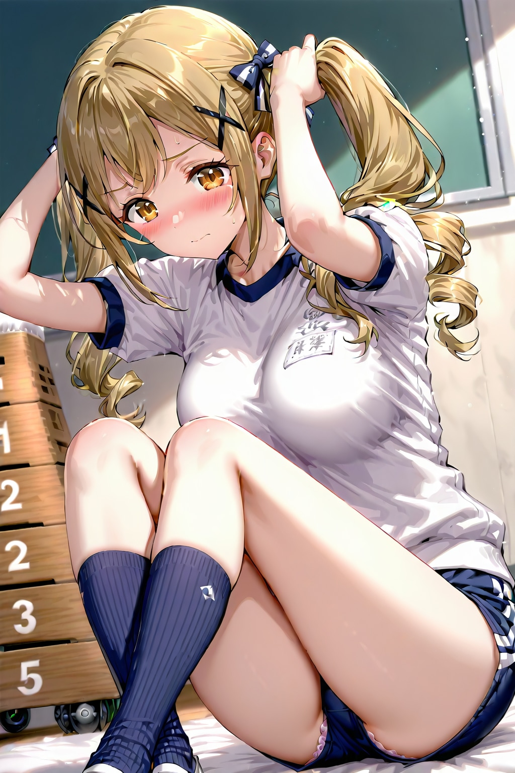 手ツインテ