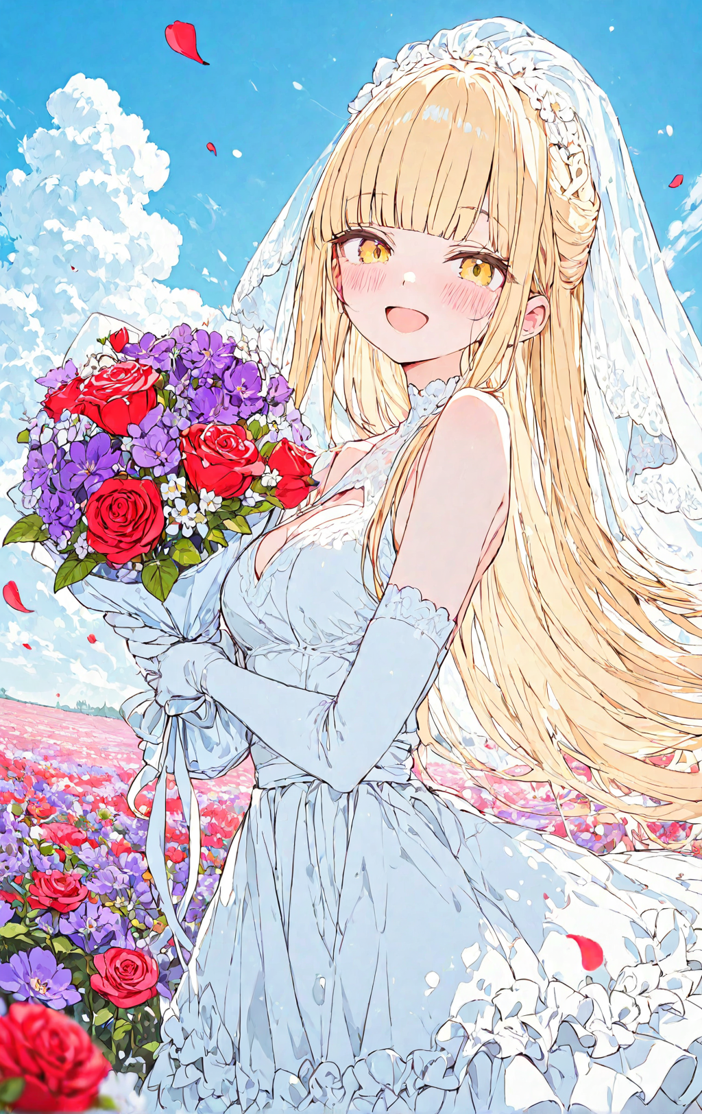 花束の子1 | の人気AIイラスト・グラビア