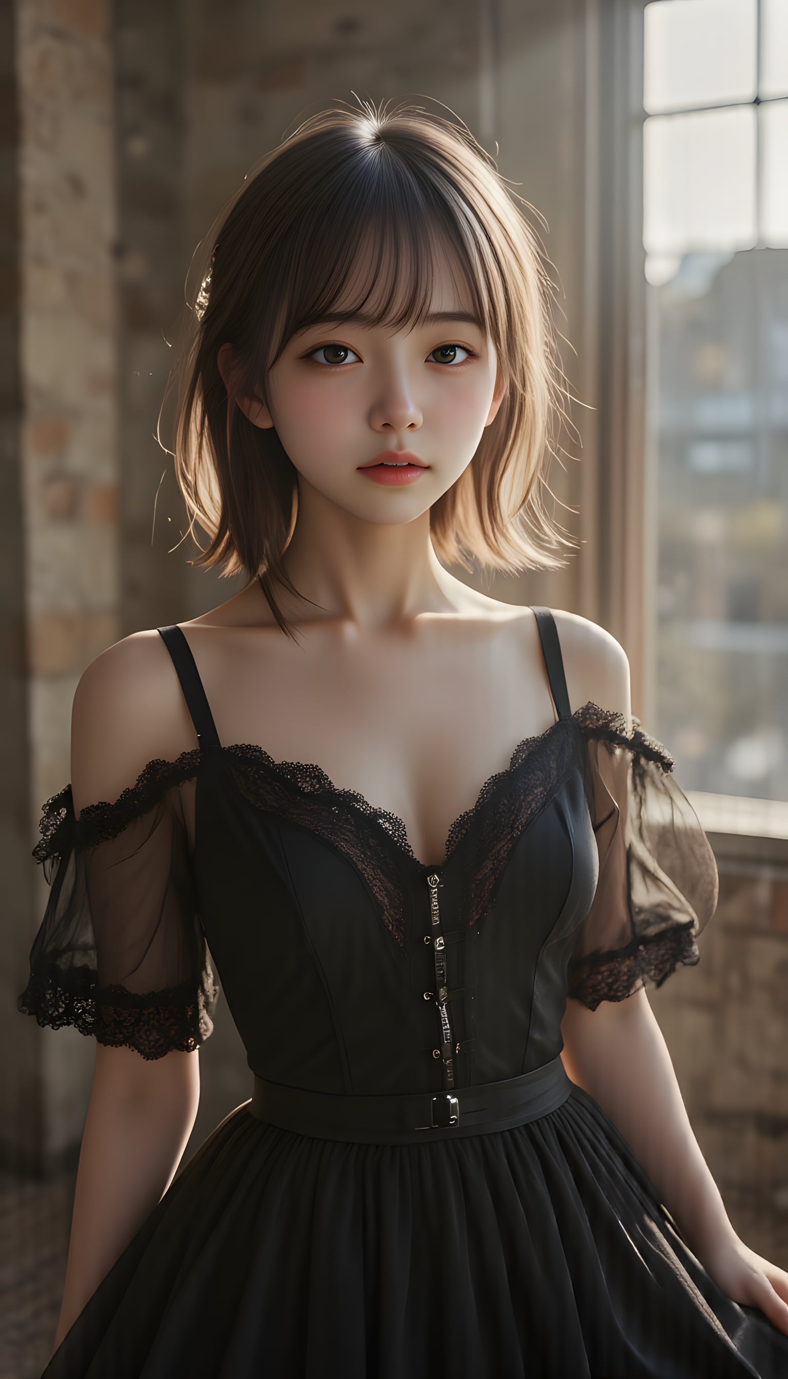 black dress・・0132