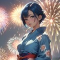 花火・浴衣[9作品]/fireworks yukata 2枚目