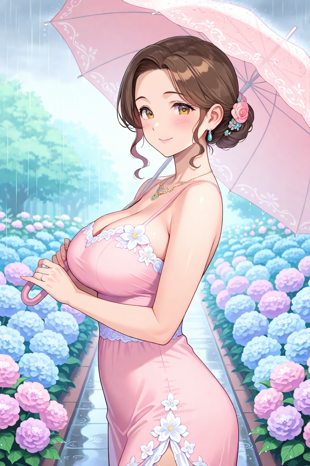 雨の日デート | の人気AIイラスト・グラビア