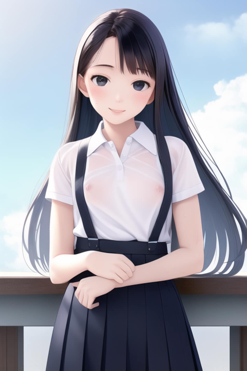 夏といえばの透け乳首(11枚)