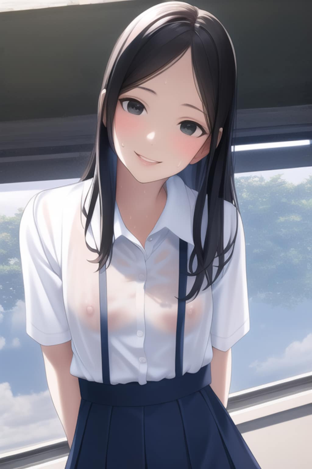 夏といえばの透け乳首(11枚)