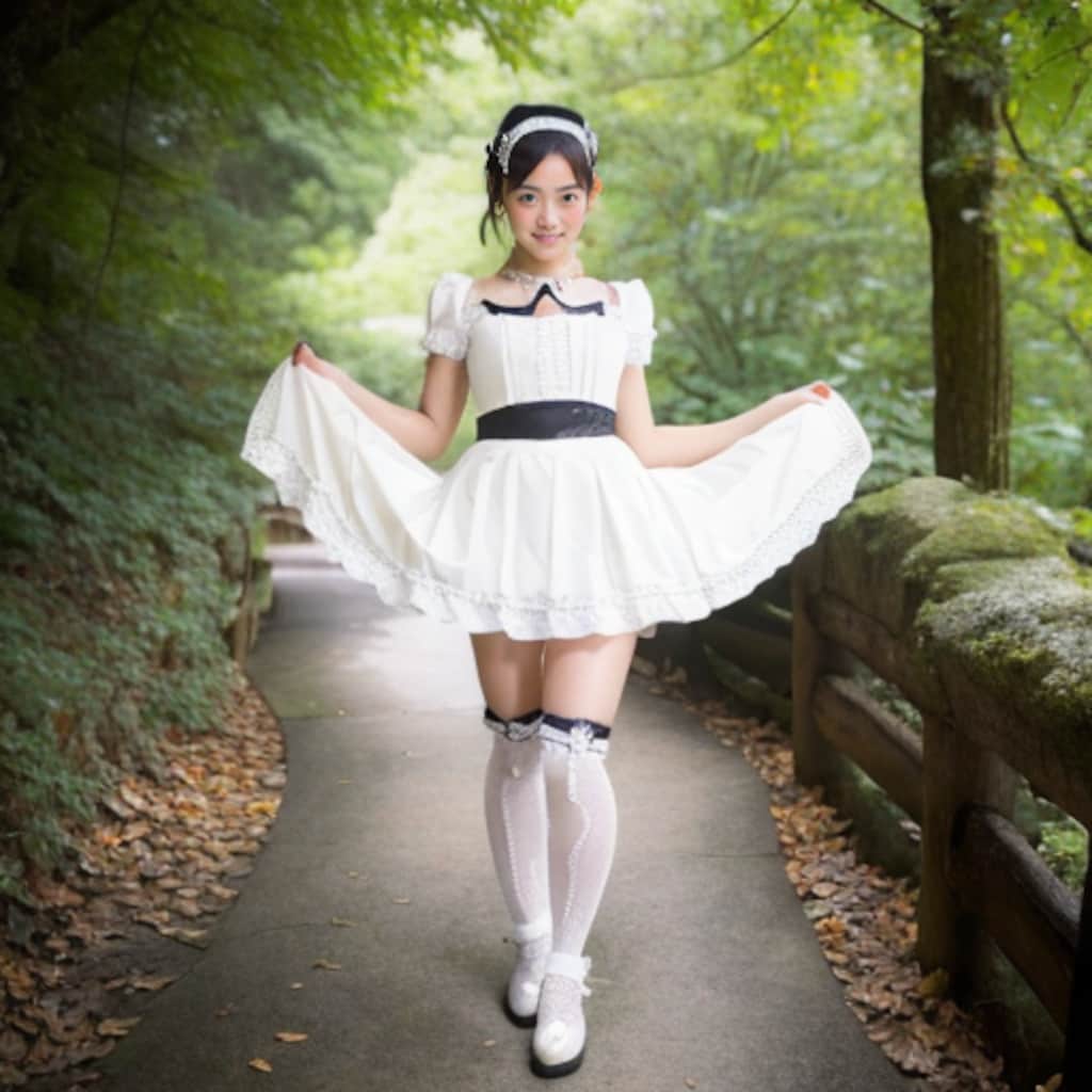 ロリータファッション美少女