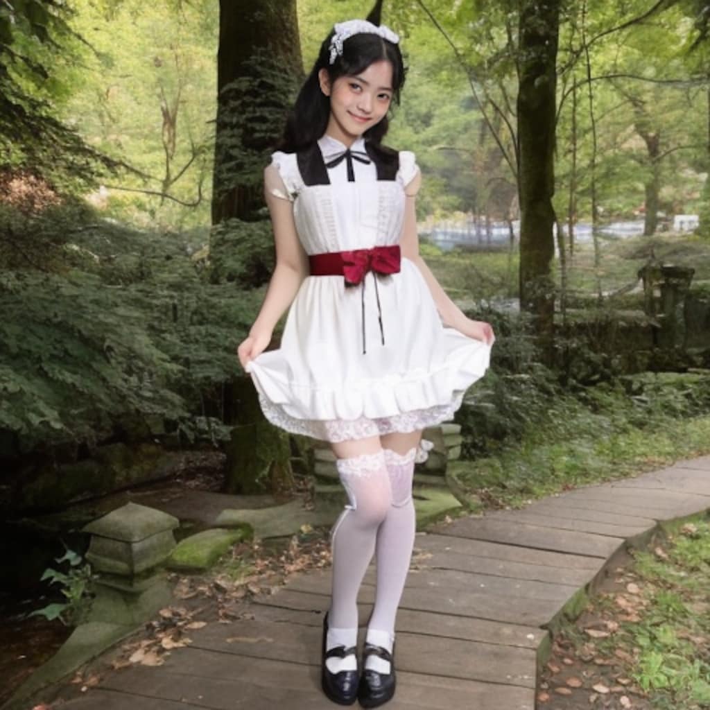 ロリータファッション美少女