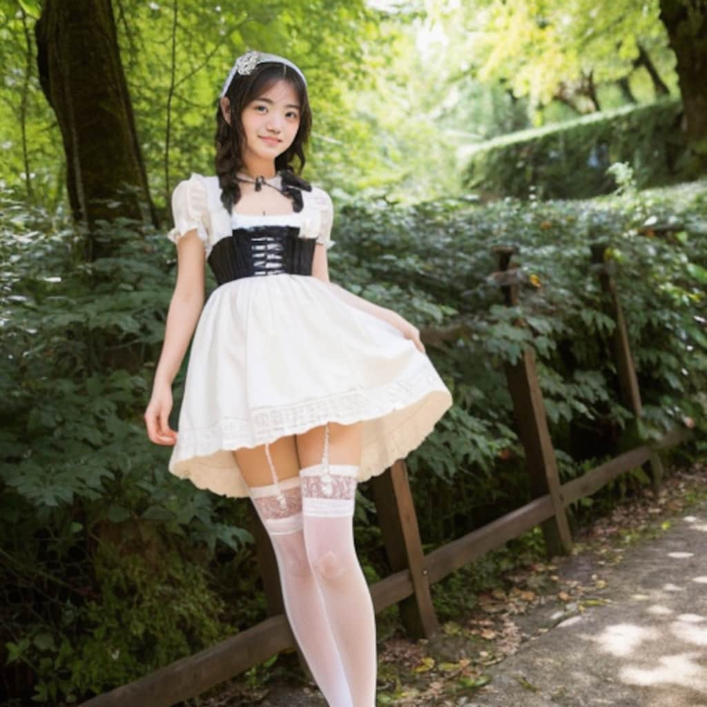 ロリータファッション美少女