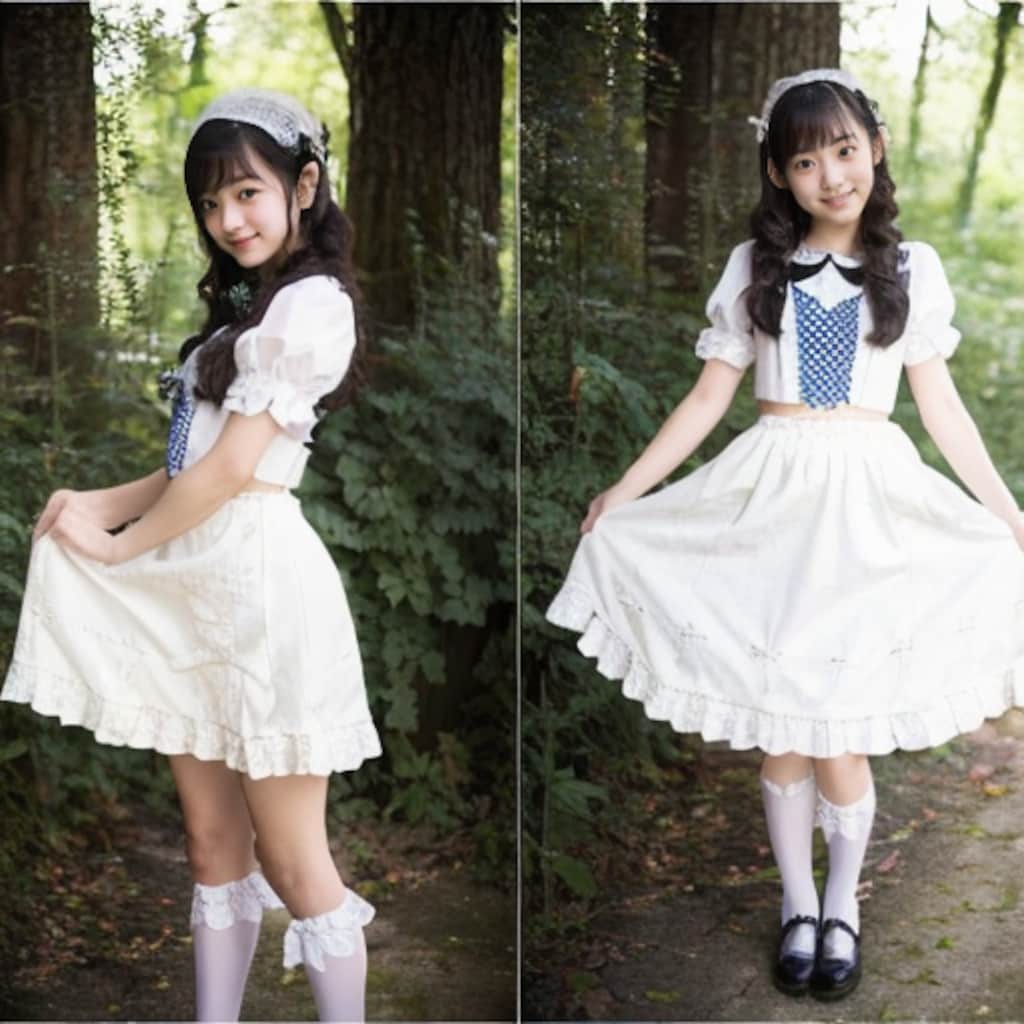 ロリータファッション美少女