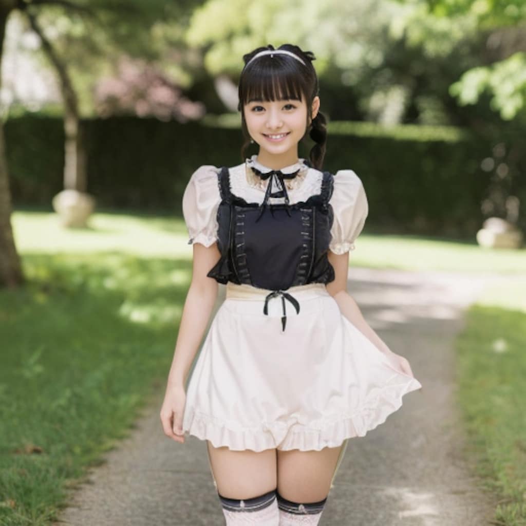 ロリータファッション美少女