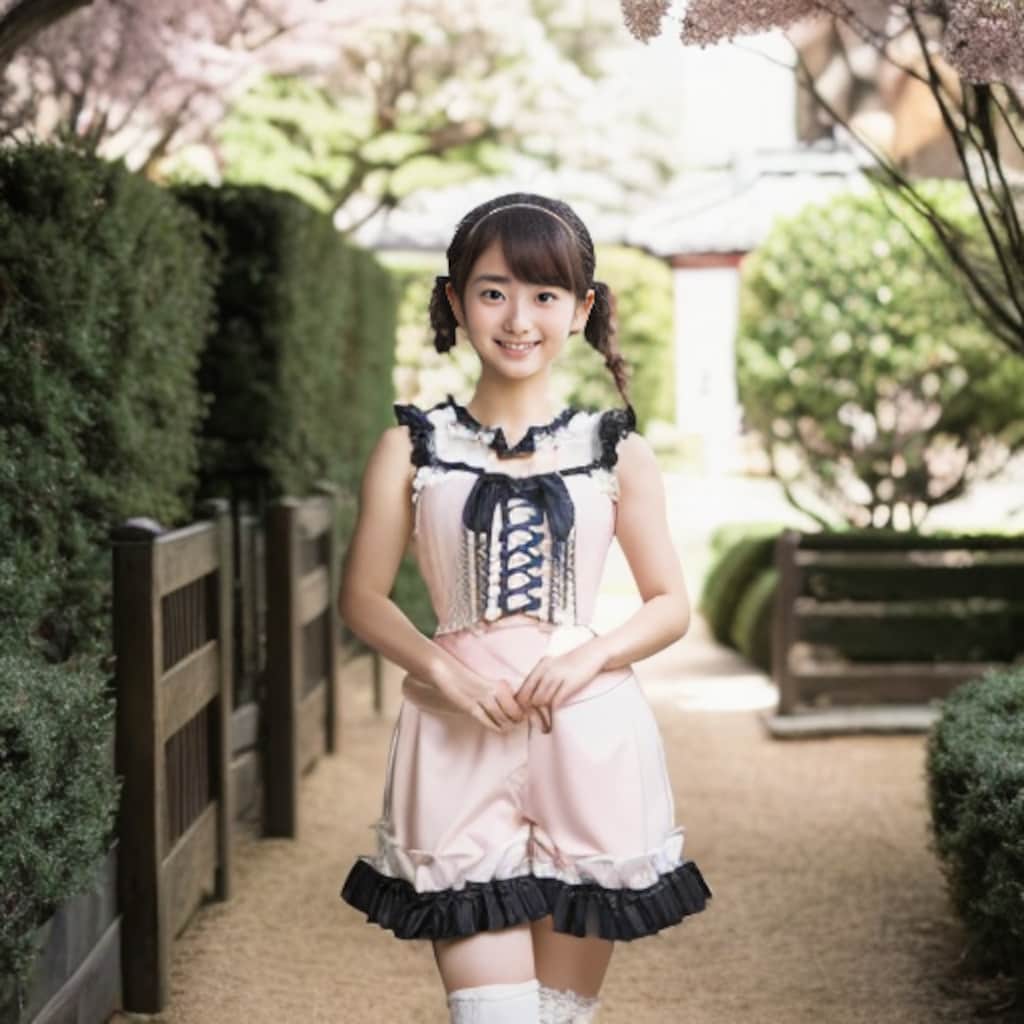 ロリータファッション美少女