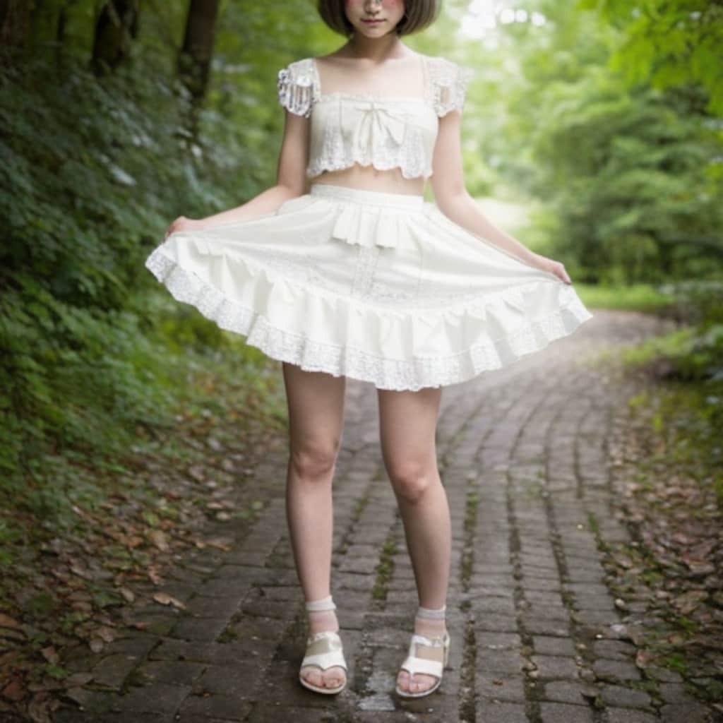 ロリータファッション美少女