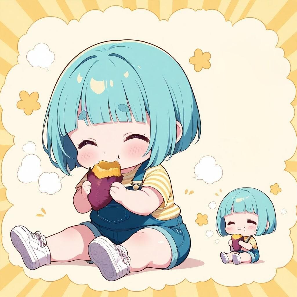 おイモ、おいも、お芋〜🎵