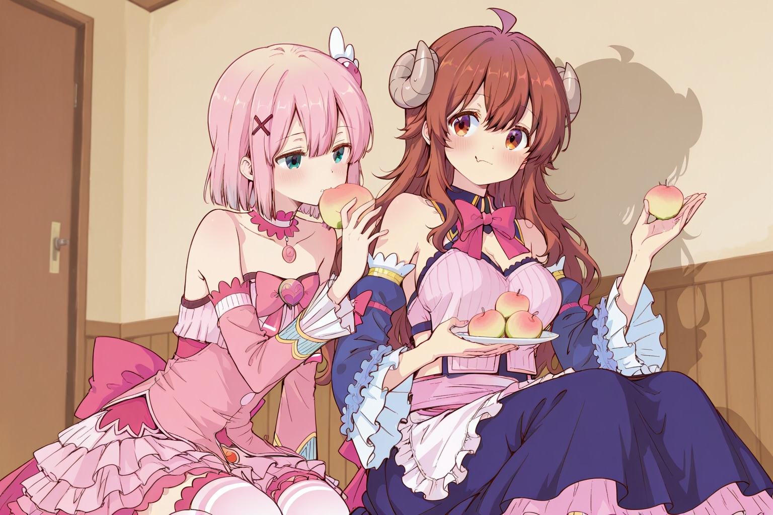 もも、美味しいです‼️（やまなし桃の日　03）