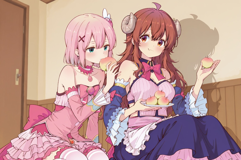 もも、美味しいです‼️（やまなし桃の日　03）