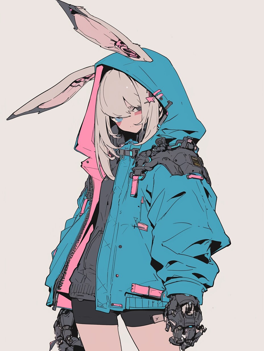 うさ耳サイバーパンク