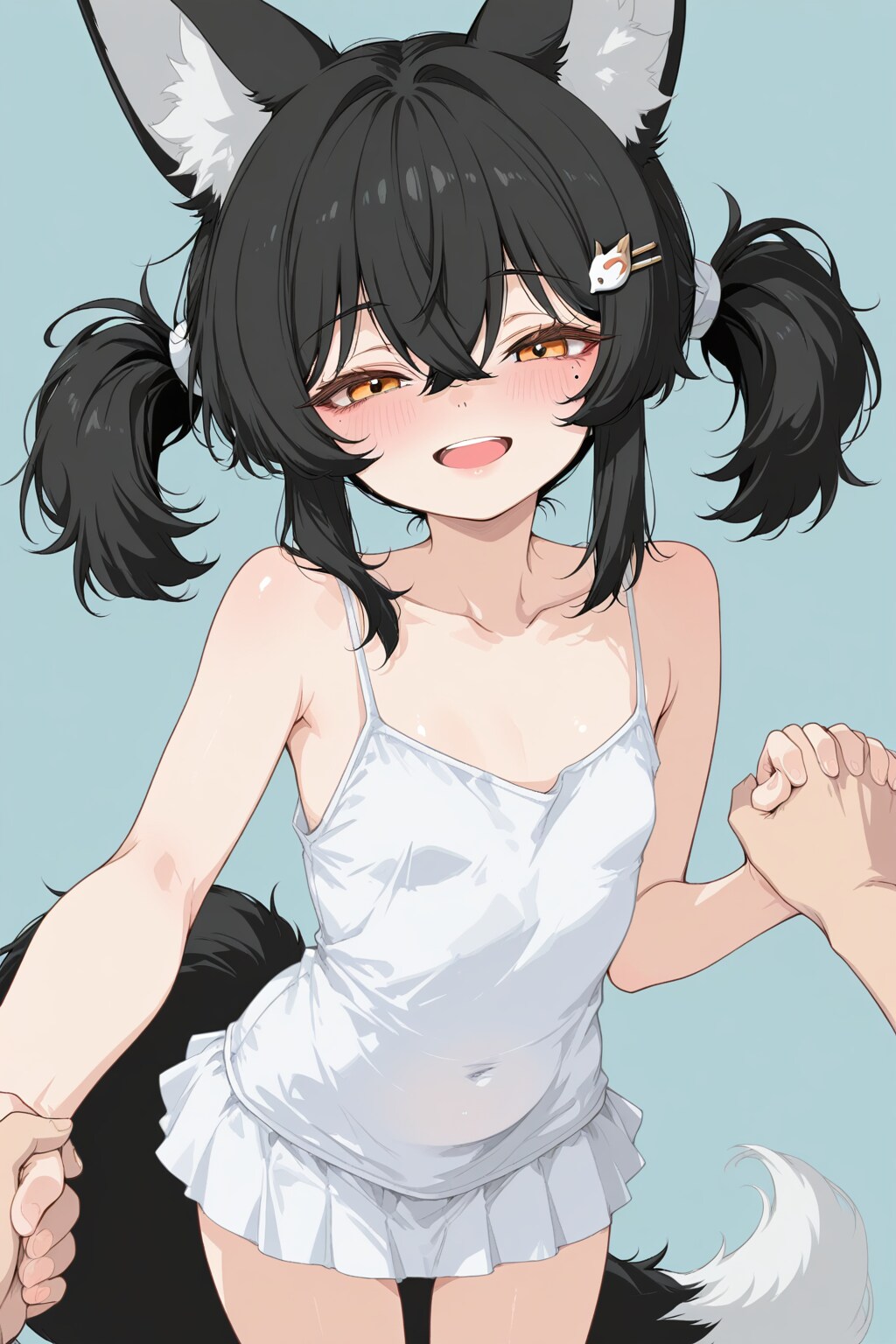 澪ちゃんと静夜ちゃんのキメラ合体キャラ